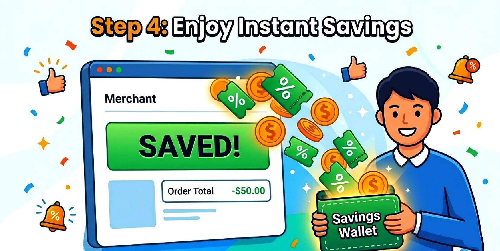 enjoy instant savings - coupondopa
